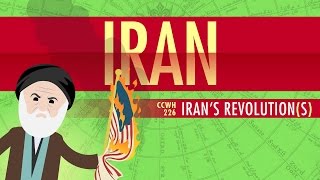 Irans Revolutions Crash Course World History 226 [upl. by Ydnerb]