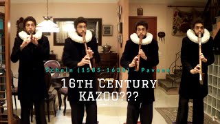 Kazoo Schein Padouane Pavane Crumhorn Krummhorn Cromorne [upl. by Bush458]