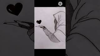 drawing girls pencil sketches easy drawing tutorial [upl. by Yerrok263]