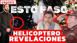 La verdad revelada Accidente del helicoptero en El Salvador [upl. by Hewes863]