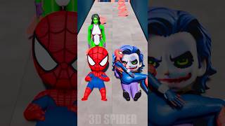 Kiss Run Spidey vs baby Joker In Barry Prison gta spiderman [upl. by Goetz]