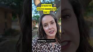 📣12 Hacks for EFFECTIVE COMMUNICATION part 1🎧 growgoodcoaching youtubeshorts communication [upl. by Nisior]