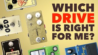 Understand The Types Of Overdrive Pedals On The Market [upl. by Nealy]