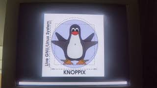 Knoppix on a twenty year old machine  Operating System Trials [upl. by Dolhenty780]