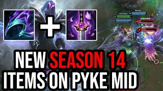 NEW ITEMS ON PYKE ARE INSANE  Dantes race to challenger 1 [upl. by Belinda]