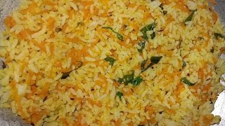 Carrot Rice లంచ్ బాక్స్ లోకి 👉5నిమిషాల్లో టేస్టీగా రెడీ Easy Lunch Box  Simple And Healthy Recipe [upl. by Eri249]