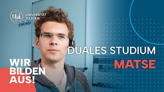 WIR BILDEN AUS  Duales Studium MATSE  Angewandte Mathematik und Informatik [upl. by Blinny596]