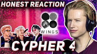 HONEST REACTION to BTS  Cypher 4 [upl. by Lemaceon625]