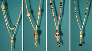 gold short mangalsutra designs with price  10 gram gold mangalsutra designs with price [upl. by Airalednac]