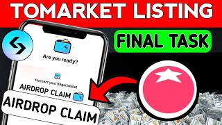 ToMarket Airdrop Important Update  Tomarket Airdrop Wallet Connect  ToMarket Ton Diposit  Blum [upl. by Vories277]