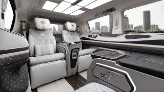 2023 Mercedes V Class Long  VIP Luxury FULL Review V300 Klassen Business Edition Interior MVE1614 [upl. by Eicyak]