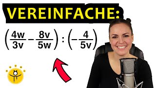 Bruchterme vereinfachen – Hauptnenner finden [upl. by Fanchette846]