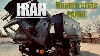 IRAN Unsere erste PANNE  Asien Reise Teil 23 Iran [upl. by Lladnek]