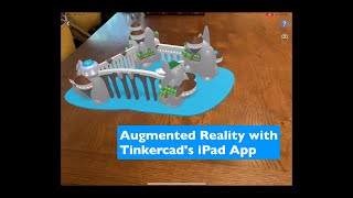 Augmented Reality with Tinkercads iPad App [upl. by Kreitman]