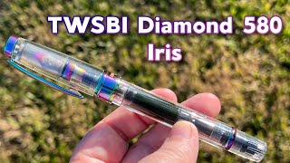 NEW PEN DAY TWSBI Diamond 580 Iris Medium [upl. by Marijo301]