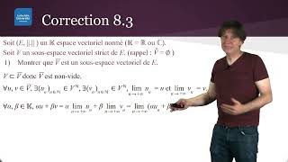 Topologie 82  Correction des exercices [upl. by Yelac]