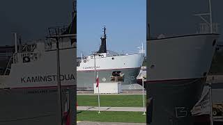 Soo Locks One of the Tourist Destination in Sault Ste Marie Michigan touristdestination [upl. by Ellivnarg]