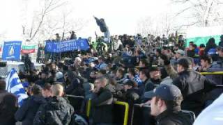 Levski fans in Pernik [upl. by Levitus336]