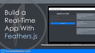 Realtime App With Feathersjs Socketio amp Express [upl. by Sterrett102]