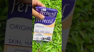 Perfectil Original😇Skin Hair Nails review 😱skincare goviral foryou beauty review [upl. by Frodeen]