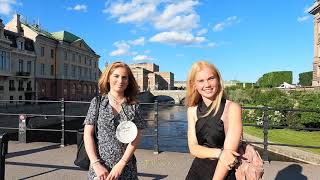 Vlog  Entrevista con dos chicas suecas Greta Thunberg Mexicano en Suecia [upl. by Ecart]