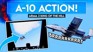 The A10 Warthog is NO JOKE in ArmA 3 PvP Close Air Support [upl. by Faust683]