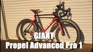 GIANT Propel Advanced Pro 1 2018に乗ってみた [upl. by Miarzim59]