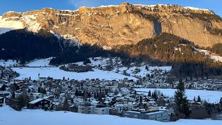 Flims Switzerland walk 🇨🇭 4K winter walking tour ❄️ [upl. by Mathia934]