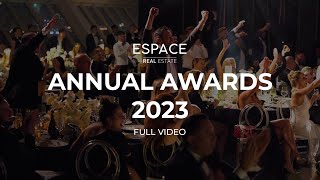 Espace Real Estate Annual Awards Ceremony 2023 [upl. by Pappas]