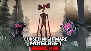 I Survived a Cursed Nightmare in Minecraft Hardcore [upl. by Kapor]