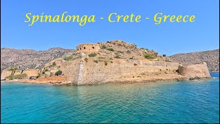 Spinalonga  Crete  Greece in 4K [upl. by Ingamar668]