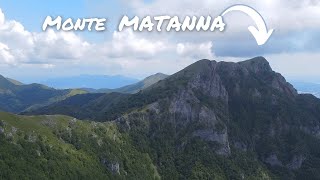 Il Monte MATANNA da SRocchino  Con il Drone DJI Mini2 [upl. by Hull881]