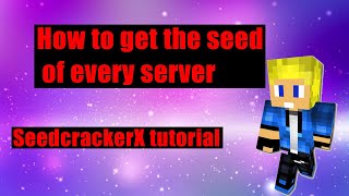 How to get the Seed of every Minecraft Server [upl. by Hsatan]