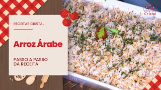 ARROZ ÁRABE  SIMPLES E DELICIOSO [upl. by Clotilda306]