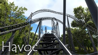 Havoc  Steepest Drop Gerstlauer Infinity Coaster POV No Limits 2 [upl. by Lundberg732]