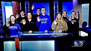 Elizabethtown College TV share a Wake Up Call for WGAL News 8 Today [upl. by Ronen]