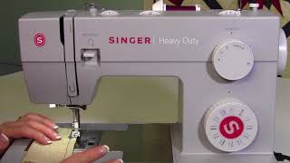 Singer Heavy Duty 4423 22 Overcast Stitch [upl. by Simon]