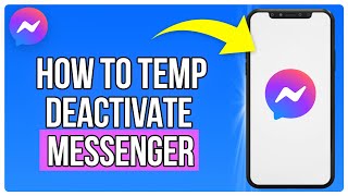 How To Deactivate Messenger Temporarily 2024 [upl. by Bullard]