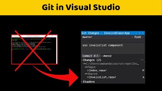 How to use Git with Visual Studio 2022 Step by step [upl. by Cyrilla]