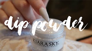 TUTO Melissa Easy Nails  Dip Powder Kiara Sky [upl. by Adnilab217]