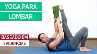 💥Yoga para dor lombar  alivio e fortalecimento [upl. by Nafri952]