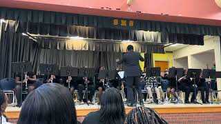 Jingle Bells Southlawn Middle Beginning Band Part 1 [upl. by Yzzik]