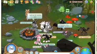 Animal jam Slender man prank [upl. by Melar868]