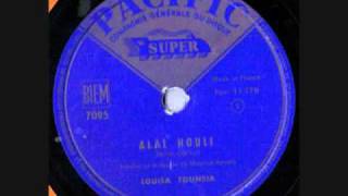 Louisa Tounsia Alal Houli Part 2 78 rpm [upl. by Airalav]