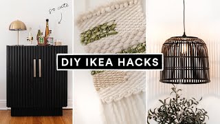 DIY IKEA HACKS  Super Affordable  Cute Room Decor  Furniture [upl. by Benetta]