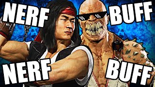 Mortal Kombat 11  Liu Kang NERFED amp Baraka BUFFED [upl. by Granlund195]