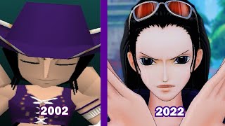 All Ultimates NICO ROBIN One Piece Evolution 4K [upl. by Navnod617]