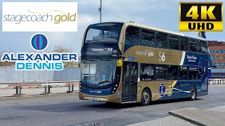 Stagecoach Gold S6 Oxford to Swindon via Faringdon Alexander Dennis Enviro400MMC 10986SN18KUT [upl. by Vharat4]