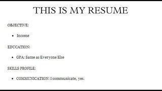 This is my resume [upl. by Karlyn611]