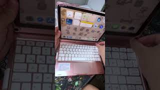 Touchpad Keyboard Case Unboxing 💻 🌷 narizabeybe❥ smallbusiness ytshorts [upl. by Nelag]